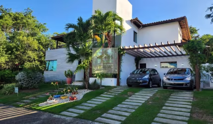 Casa em Condomínio para Venda em Camaçari, Vila de Abrantes (Abrantes), 4 dormitórios, 3 suítes, 6 banheiros, 4 vagas