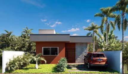 Casa com 3 dormitórios à venda, 109 m² por R$ 400.000,00 - Massaguaçu - Caraguatatuba/SP