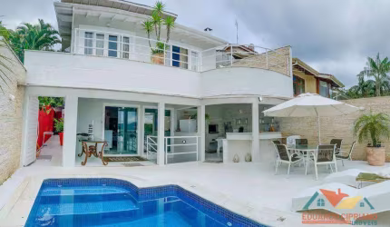 Casa com 6 dormitórios à venda por R$ 4.000.000,00 - Massaguaçu - Caraguatatuba/SP