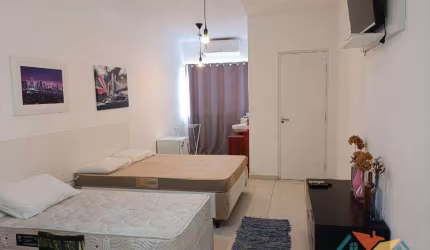 Apartamento com 1 dormitório para alugar, 30 m² por R$ 1.800,01/mês - Centro - Caraguatatuba/SP