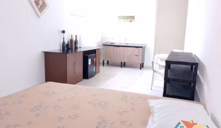 Loft com 1 dormitório para alugar, 33 m² por R$ 1.461,11/mês - Centro - Caraguatatuba/SP