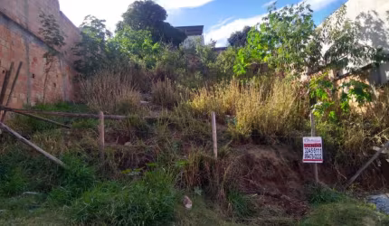 Terreno à venda na Rua Antônio Pereira da Silva, Savassi, Ribeirão das Neves por R$ 165.000