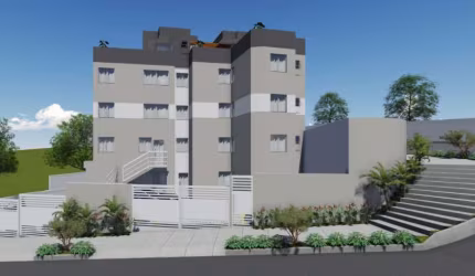 Cobertura com 3 quartos à venda na Rua Barretos, Parque Xangri-Lá, Contagem por R$ 430.000