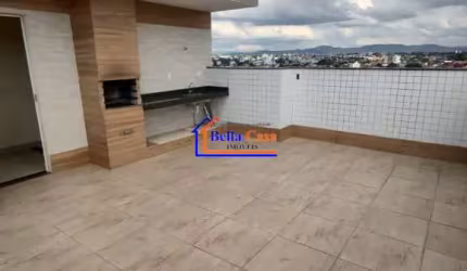 Cobertura com 2 quartos para alugar na Rua Humberto de Campos, Santa Mônica, Belo Horizonte por R$ 2.500