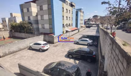 Apartamento com 3 quartos à venda na Rua Orlando Mendes, Jaqueline, Belo Horizonte por R$ 215.000
