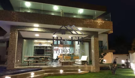 Luxuosa casa em Vilas do Atlântico, com segurança armada.