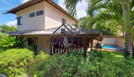 Casa mobiliada, 7 suítes, em cond. fechado, Quintas dos Castelo - BA
