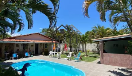 Chácaras Rio Jacuípe, ótima casa térrea, com piscina em terreno com 1.060m²