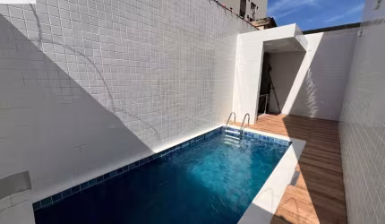 Vende-se Sobreposta Alto Padrão com 3 dormitórios/ Embaré/ Santos