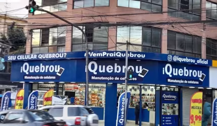 Passa ponto de sala comercial no Centro de Santos