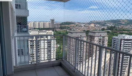 Venha morar em Barueri/Alohaville Empresarial em apto com sacada, 1 dormitório, 1 suíte, 2 vagas