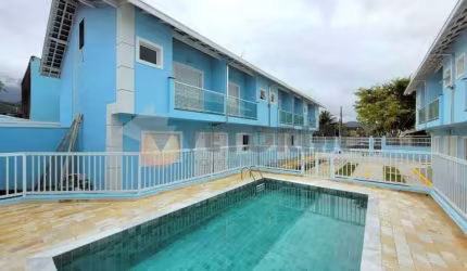 Sobrado em condomínio com 2 quartos, 78m², à venda em Caraguatatuba, Massaguaçu