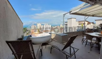 Cobertura à venda em Caraguatatuba, MArtim de Sá, com 3 quartos, 102m²