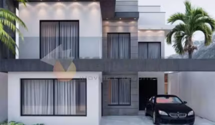 Sobrado à venda em Caraguatatuba, Pontal de Santa Marina, com 4 quartos, 280m²