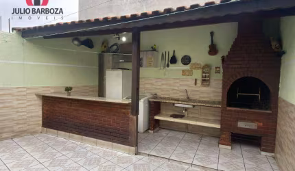 Sobrado com 3 dormitórios 2 suítes e área gourmet à venda, 157 m² por R$ 405.000 - Jardim Beirute - Guarulhos/SP