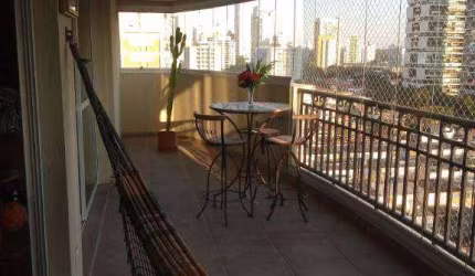 Apartamento com 170m² com 3 suítes, 3 vagas de garagem, no Brooklin novo
