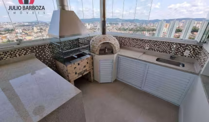 Cobertura com 5 dormitórios 1 suíte spa área gourmet 3 vagas à venda, 189 m² por R$ 1.000.000 - Gopoúva - Guarulhos/SP