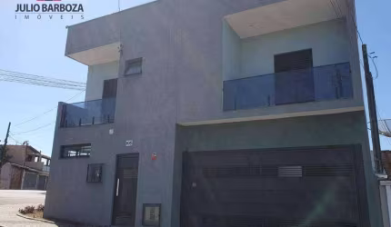 Sobrado Esquina com 3 dormitórios 1 suíte área gourmet 2 vagas cobertas  à venda, 110 m² por R$ 650.000 - Jardim Araguari - Bragança Paulista/SP
