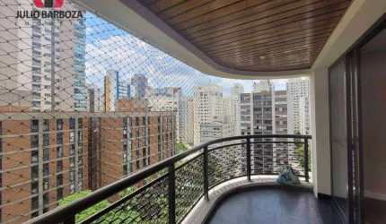 Apartamento com 4 suítes, 170m² e 2 vagas de garagem, em Moema pássaros