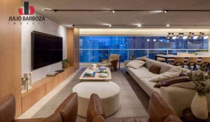 Apartamento com 3 dormitórios à venda, 164 m² por R$ 3.500.000,00 - Brooklin - São Paulo/SP