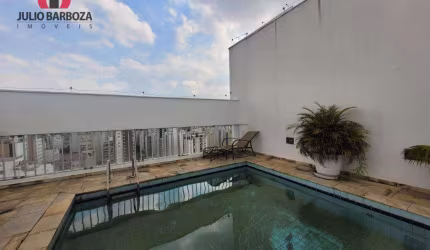 Cobertura triplex, 350m²,  3 vagas de garagem  em Moema
