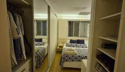 Apartamento com 3 dormitórios, sendo 1 suíte, 1 vaga de garagem, em Moema pássaros