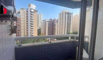 Apartamento em Moema pássaros, com 2 dormitórios, sendo 1 suíte, sacada, e 2 vagas de garagem