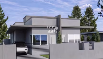 Casa Geminada 69m² com 2 Quartos e Suíte em Forquilhas