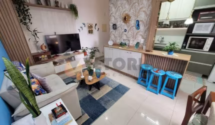Apartamento com 2 dormitórios à venda, 62 m²  - Indaiá - Caraguatatuba/SP