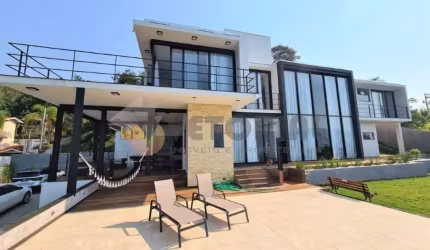 Casa com 5 dormitórios à venda, 296 m² por R$ 4.500.000,00 - Cigarras - São Sebastião/SP