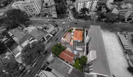 Plano, o terreno. Pleno, seu projeto nele.