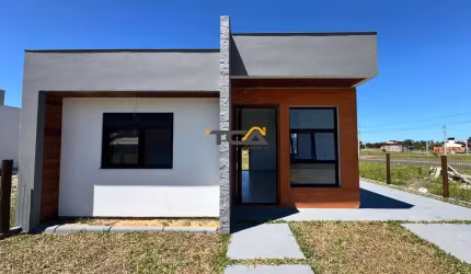Oportunidade de Casa Nova no Jardim América - Passo de Torres, SC