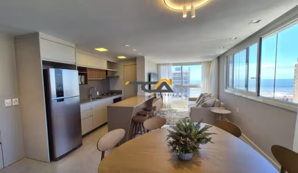 Apartamento 02 Dormitórios novo finamente mobiliado a poucos metros do mar em To