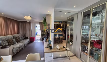 Apartamento Garden 3 suítes mobiliado e decorado com 160m² privativo próximo do