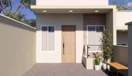 Casa para Venda em Brusque, Primeiro de Maio, 3 dormitórios, 1 banheiro, 1 vaga