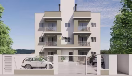Apartamento para Venda em Brusque, Rio Branco, 2 dormitórios, 1 banheiro, 1 vaga