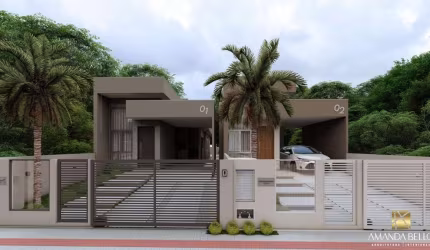 Casa para Venda em Brusque, São João, 3 dormitórios, 1 suíte, 2 banheiros, 2 vagas