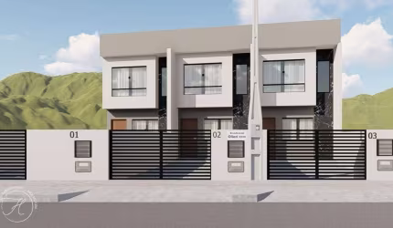 Casa para Venda em Brusque, Limeira, 2 dormitórios, 1 banheiro, 1 vaga