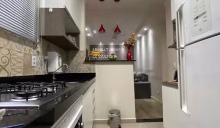 Apartamento à venda em Salto-SP, no bairro Salto Ville, 2 quartos, 1 sala, 1 banheiro, 1 vaga de garagem!