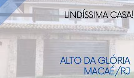 Casa para venda possui 150 metros quadrados com 3 quartos em Glória - Macaé - RJ