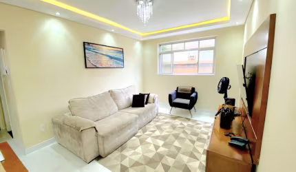 Apartamento com garagem fechada à venda, 2 quartos, 2 vagas, Vila Belmiro - Santos/SP