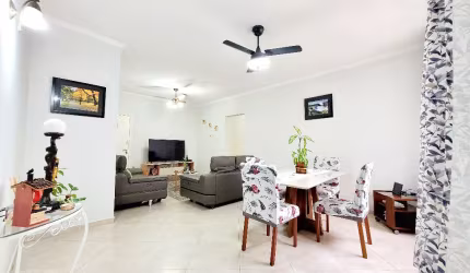 Apartamento 2 Dormitórios à Venda no Macuco – Com Dependência, Garagem e Salão de Festas