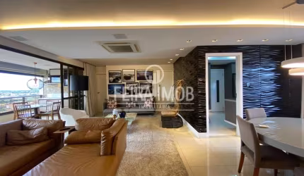 Condomínio Vivant Apartamento Alto Padrão 3 Suíte, 100% mobiliado