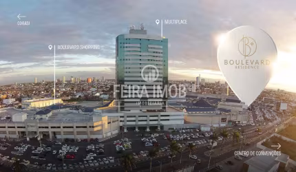 Boulevard Residence Apartamento de 1 Quartos no Boulevard Shopping