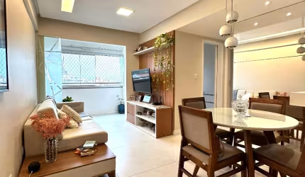 Apartamento 2/4 com Suíte, Andar Alto e Acabamento Impecável – Ed. Viña Delmar, Santa Teresa