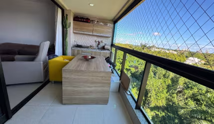 Apartamento 3/4 com Suíte e Varanda Gourmet à Venda no Alphalife Residence – Alphaville 1