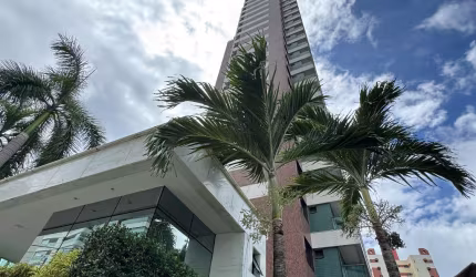 Apartamento Nascente com 3 Suítes na Alameda dos Sombreiros | Vista Mar, 125m², Varanda Gourmet e 3 Vagas