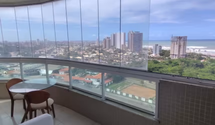 Apartamento 1 Quarto com Vista Mar à Venda em Patamares – Colina A | Porteira Fechada