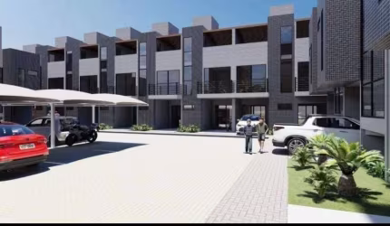 Casa duplex à venda em Nova Parnamirim (Parnamirim/RN) | Condomínio Valle Real II | 3/4 sendo 1 suíte - 120m²