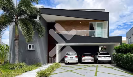 Casa em condomínio à venda localizada em Parque do Jiqui (Parnamirim/RN) | Cond Bosque das Palmeiras | 5 suítes - 441m²